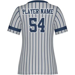 Uniformes de softbol de lanzamiento rápido a la moda, Camisetas estampadas vibrantes de corte moderno con pantalones a juego - Product Image 3