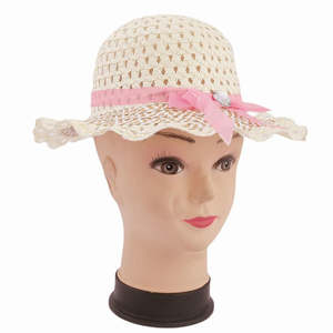 Girls <b>Floppy</b> <b>Hat</b> - Brown - Product Image 1