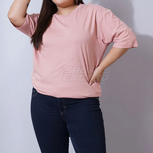 Camiseta Oversize para Mujer, Diseño Moderno, Transpirable, Ecológica, 100% Algodón, Manga Corta, Holgada, Ideal para el Verano - Product Image 2