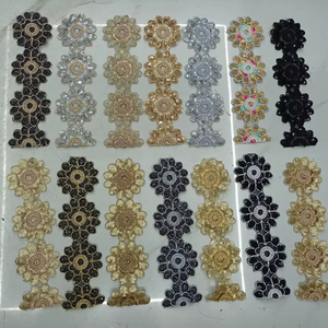 Tela de Encaje Bordado Blanco Ecológico de Lujo para Velos de Novia, Vestidos, Zapatos - Venta al por Mayor Directa del Exportador - Product Image 1