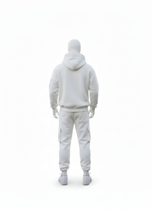 ชุดวอร์มผ้าฟลีซผ้าฝ้าย100% ออกแบบได้ตามต้องการชุดเสื้อขนแกะลายเซ็นสำหรับสตรีท - Product Image 2