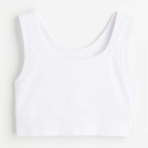 เสื้อชั้นในกีฬาผู้หญิงแบบขายส่ง ระบายอากาศได้ดี เรียบง่าย รองรับทรงได้ดี ปรับแต่งได้ มีสีตัดกัน พร้อมโลโก้สั่งทำ สำหรับโยคะและฟิตเนส - Product Image 1