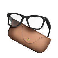 Occhiali Intelligenti 8MP con Fotocamera, Registrazione Video 1080P, Audio Bluetooth e Custodia di Ricarica per Uomini e Donne