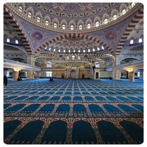 Thảm hồi giáo và tường để tường sang trọng nhà thờ hồi giáo Thảm cầu nguyện - Product Image 1