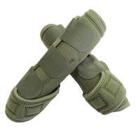 Bottes de protection pour chevaux en néoprène imperméable, certifiées CE ISO-13485, de qualité supérieure, durables, pour le brossage et la sécurité des jambes.