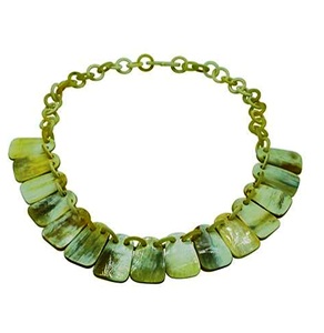 เครื่องประดับสร้อยคอเขาควายธรรมชาติสร้อยคอเขาควายทำด้วยมือสินค้าอินเดีย - Product Image 4