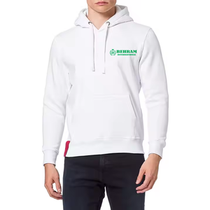 Lot de 2 sweats à capuche personnalisables pour homme, style urbain, coupe classique, en polaire ou molleton bouclette, respirants et à séchage rapide, couleur unie, pour l'hiver - Product Image 4