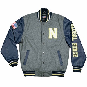 Veste bomber universitaire enduite, fabrication directe d'usine, manches en cuir, unisexe, OEM personnalisé, rétro, collège, imperméable, coupe-vent, haute qualité - Product Image 5
