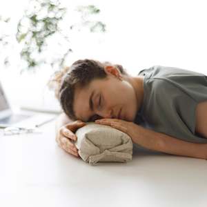 Almohada Cuadrada Japonesa Igusa Beige - Product Image 4