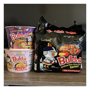 Saborea el sabor del pollo caliente Ramen Mini fideos de bolsillo empaquetados con especias Buldak ardientes para un sabor instantáneo y atrevido sobre la marcha - Product Image 4