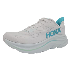 Zapatos HOKA Clifton 10 Anchos para Mujer, Color: Blanco/Azul Cielo, 100% Auténticos - Product Image 2