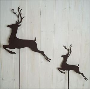 Handmade <b>customized</b> garden stake Christmas decoration wholesale made in india for home party hanging decor new year Xmas party - Product Image 2