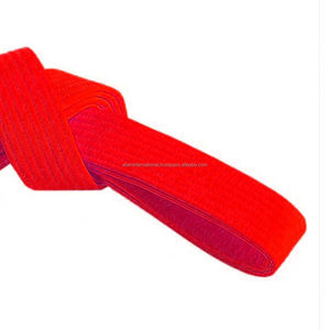 เข็มขัดยูนิเซ็กซ์คุณภาพสูงสำหรับบราซิลเลียนยิวยิตสู ยูโด คาราเต้  แบบพิมพ์ลายเอง สำหรับผู้ใหญ่ อุปกรณ์ศิลปะการต่อสู้ - Product Image 5