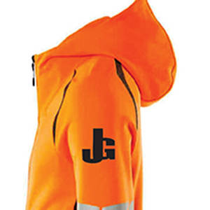 Cómoda chaqueta de seguridad transpirable para hombre Material de poliéster Certificado EN Uso al aire libre Etiqueta privada Mejor precio - Product Image 5