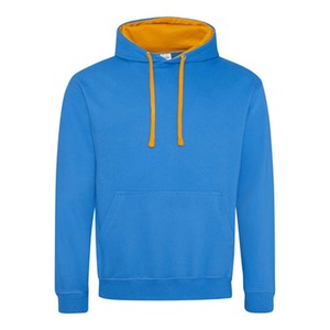 Nouveau sweat à capuche contrasté pour homme - Brodé, 100% coton molletonné, écologique, vente en gros, sweat à capuche personnalisé de marque - Product Image 3