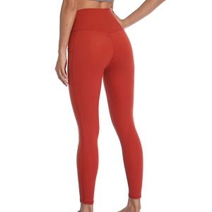 Precio barato recién llegado Leggings de mujer de tela suave logotipo personalizado Leggings de mujer transpirables de mejor diseño sostenible de moda - Product Image 6