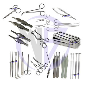Juego de 30 Instrumentos Quirúrgicos de Acero Inoxidable para Fístula AV, Herramientas Manuales para Procedimientos Arteriovenosos Vascularizados, Alta Calidad, CE - Product Image 4