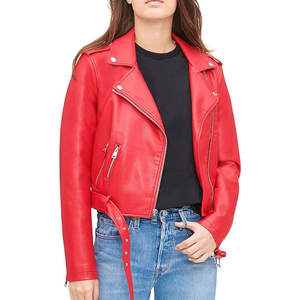 Mode femme veste courte Slim Streetwear décontracté surdimensionné solide fermeture éclair femme Outwear femmes moto veste pour hommes - Product Image 6