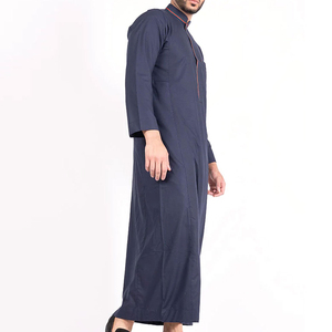 Túnica Masculina Informal de Cuello Alto, Transpirable, de Algodón de Alta Calidad, Servicio OEM, Venta al por Mayor, Personalizada para Uso en Exteriores - Product Image 3