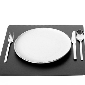 Manteles Individuales de Cuero Genuino Duraderos para Mesa de Comedor de Restaurante, Resistentes a Olores, Lavables, Impermeables, Uso LPMR-0037C - Product Image 1