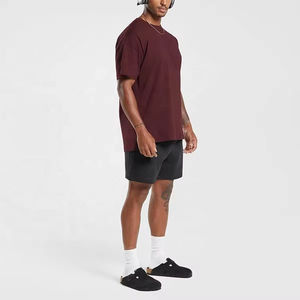 ZOHAN CREATIONS-Camisetas de algodón de peso pesado para hombre, camisetas informales con estampado liso y cuello redondo de calidad superior, venta al por mayor - Product Image 6