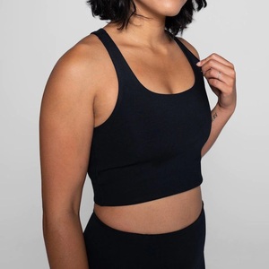 <b>Open</b> Backless Halter Adjustable Women's <b>Bra</b> Gym Wear Comfortable High Strappy <b>Bras</b> For Woman Direct From Factory From BD - Product Image 5