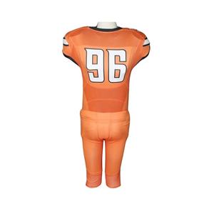 New Arrival Custom Size Custom Sublimation American <b>Football</b> Uniform Short Sleeve Slim Fit Men's Sportswear - Product Image 4