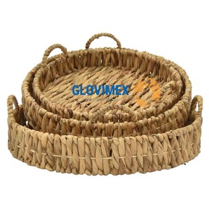 Top Vente Produit Jacinthe D'eau Plateaux Décoratifs Maison Alimentaire Plateaux À Manger Décor Personnaliser Taille Couleur Cuisine Plateau Organisateur - Product Image 1