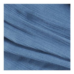 Viscosa de alta torsión Georgette tela calidad personalizada hilo peinado tela de movimiento rápido sostenible reutilizable 100% algodón sostenible - Product Image 5