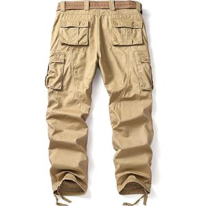 Nouveau pantalon de travail confortable avec tissu en coton et plusieurs poches - Product Image 3