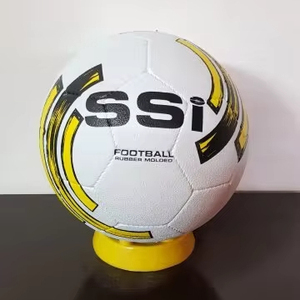 ลูกฟุตบอล PU ลูกฟุตบอลทนทานทุกสภาพอากาศและอินเทรนด์ขนาด-5สำหรับกีฬา - Product Image 1