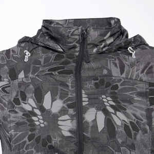 เสื้อแจ็กเก็ตบอมเบอร์ขนแกะสำหรับผู้ชายและผู้หญิงไซส์ XL ป้องกันแสงแดดกันลมไนล่อนกลางแจ้งกันลมมีผิวหนา - Product Image 2