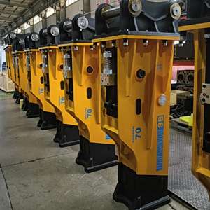 Гидравлический молоток <span class=keywords><strong>SOOSAN</strong></span> SB70 для экскаватора или экскаватора-погрузчика - Product Image 1