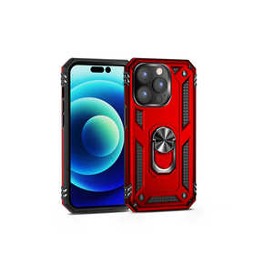 Funda de Silicona Líquida Roja Premium Netzy para iPhone 14 Pro Max Serie Safa Vega con Diseño Esmerilado, Modelo Más Reciente, Embalaje Minorista - Product Image 3
