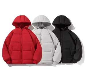 Vestes à bulles en toile de couleur personnalisée pour hommes, mode tendance avec design classique personnalisé - Product Image 1