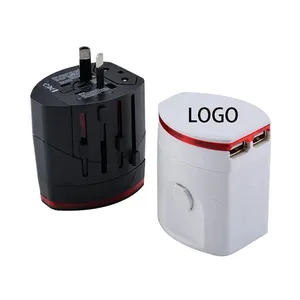Universal Travel Adapter with USB Ports Essential Worldwide Charging Solution for Devices Compact Convenient