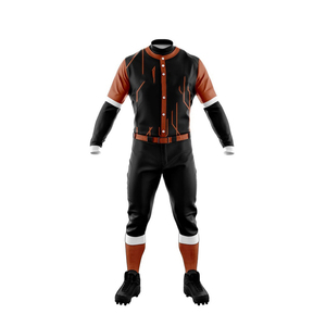 Vêtements de sport à bas quantité minimale de commande uniforme de baseball confortable nouveau design uniforme de baseball à séchage rapide de haute qualité - Product Image 5