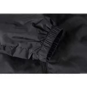 Chaqueta Cortavientos con Capucha y Cierre Negro Personalizada para Hombre, Talla Grande, Transpirable, Ligera, Decoración Lisa con Peluche para la Temporada de Verano - Product Image 3