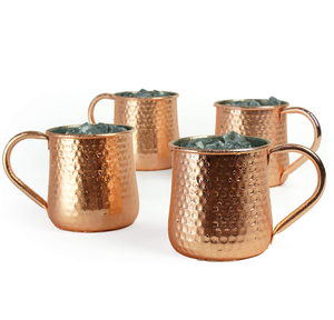 Taza de cobre 100%, taza de mula de Moscú, segura para alimentos, agua potable martillada y regalo de cerveza, proveedor mayorista - Product Image 6