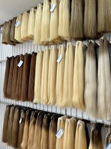 HOT <b>COLOR</b> Top High Quality Vietnamese Weft Human <b>Hair</b> Extensions Blonde <b>Color</b> Raw - Product Image 4