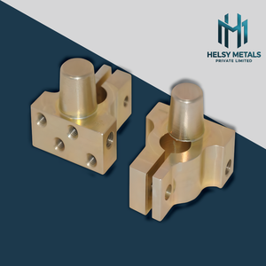 Bloc de jonction en laiton usiné VMC de haute précision avec plusieurs ports filetés pour les applications industrielles et d'assemblage OEM - Product Image 5
