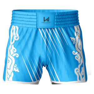Custom Sublimation <b>Men's</b> Martial Arts Wear <b>Muay</b> <b>Thai</b> Kick Boxing Compression Sports <b>Shorts</b> High Quality Karate <b>Shorts</b> - Product Image 4