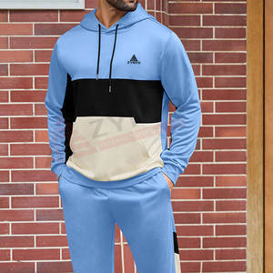 Survêtement pour homme à manches longues Street Wear Fabriqué au Pakistan Nouveau design 100% coton Pull-over Survêtement pour homme - Product Image 3