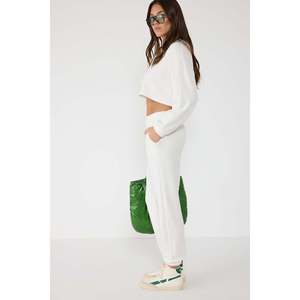 Pantalones Deportivos con Puños Elásticos de Tacto Suave - Product Image 2