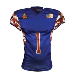 <b>Best</b> Custom Sublimated American <b>Football</b> Jersey for Youth Plus Size Breathable Feature - Product Image 2
