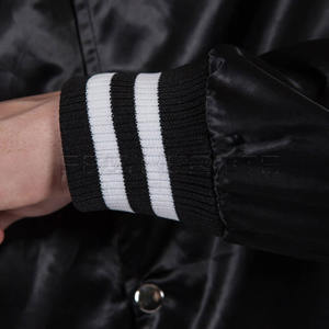 Venta caliente en la chaqueta de satén por encargo Lettermen chaqueta logotipo personalizado invierno hombres Lettermen chaqueta - Product Image 6