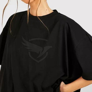 Vente chaude T-shirt surdimensionné respirant T-shirt surdimensionné Streetwear confortable T-shirt surdimensionné fabriqué en usine - Product Image 3