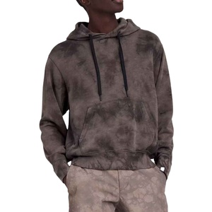 Sweat à capuche zippé intégral pour homme, de haute qualité, en gros, pour l'hiver, poids lourd, 12 oz, 320 g/m², col rond, poche, séchage rapide, respirant, uni, teint - Product Image 6