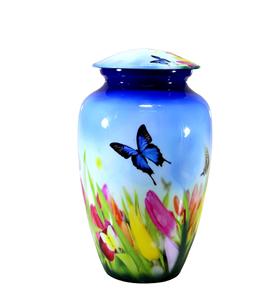 Memorial Container Jar <b>Pot</b> Cremation Urn Full Size Standard Butterfly Urns for <b>Ashes</b> Keepsake for <b>Ashes</b> Adult Female Custom Size - Product Image 1