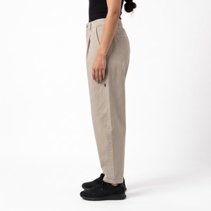 Pantalon en twill à jambes évasées en coton avec poches zippées, logo personnalisé brodé, vente en gros OEM - Product Image 3